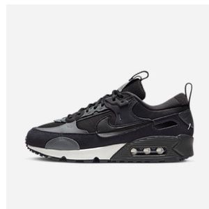 Nike Air Max 90 Futura- 8.5 Women’s Grey/ Black/Iron Grey/Oil Grey Black